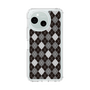 Slim Protection Case［ Argyle - Black ］