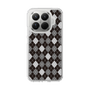 Slim Protection Case［ Argyle - Black ］