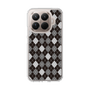Slim Protection Case［ Argyle - Black ］