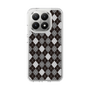 Slim Protection Case［ Argyle - Black ］