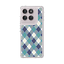 Slim Protection Case［ Argyle - Blue ］