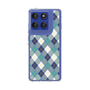 Slim Protection Case［ Argyle - Blue ］