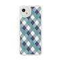 Slim Protection Case［ Argyle - Blue ］