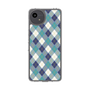 Slim Protection Case［ Argyle - Blue ］