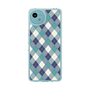 Slim Protection Case［ Argyle - Blue ］