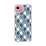 Slim Protection Case［ Argyle - Blue ］