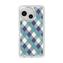 Slim Protection Case［ Argyle - Blue ］