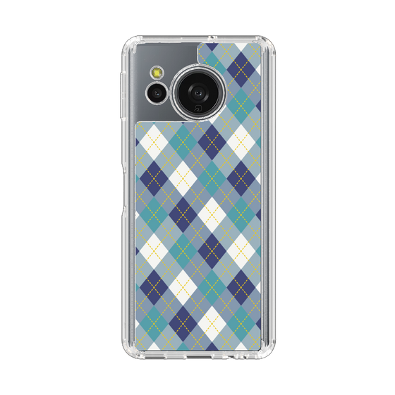 Slim Protection Case［ Argyle - Blue ］