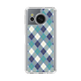 Slim Protection Case［ Argyle - Blue ］