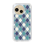 Slim Protection Case［ Argyle - Blue ］