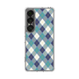 Slim Protection Case［ Argyle - Blue ］