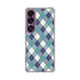 Slim Protection Case［ Argyle - Blue ］