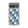 Slim Protection Case［ Argyle - Blue ］