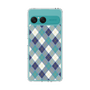 Slim Protection Case［ Argyle - Blue ］