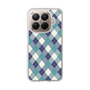 Slim Protection Case［ Argyle - Blue ］