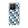 Slim Protection Case［ Argyle - Blue ］