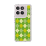 Slim Protection Case［ Argyle - Green ］