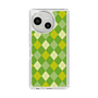 Slim Protection Case［ Argyle - Green ］
