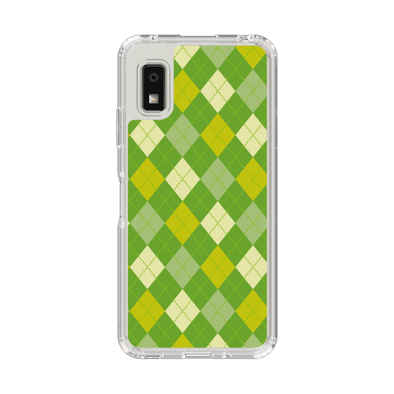 Slim Protection Case［ Argyle - Green ］