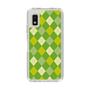 Slim Protection Case［ Argyle - Green ］