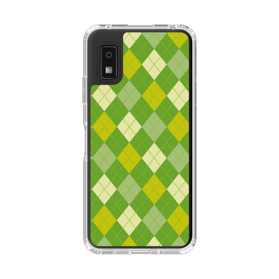 Slim Protection Case［ Argyle - Green ］