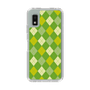 Slim Protection Case［ Argyle - Green ］