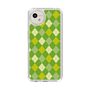 Slim Protection Case［ Argyle - Green ］