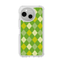 Slim Protection Case［ Argyle - Green ］