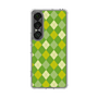 Slim Protection Case［ Argyle - Green ］