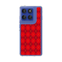 Slim Protection Case［ Argyle - Red ］