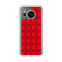Slim Protection Case［ Argyle - Red ］