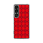 Slim Protection Case［ Argyle - Red ］