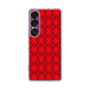 Slim Protection Case［ Argyle - Red ］