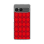 Slim Protection Case［ Argyle - Red ］