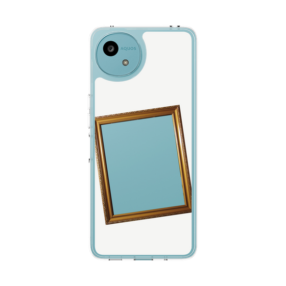 Slim Protection Case［ Photo Frame - White ］