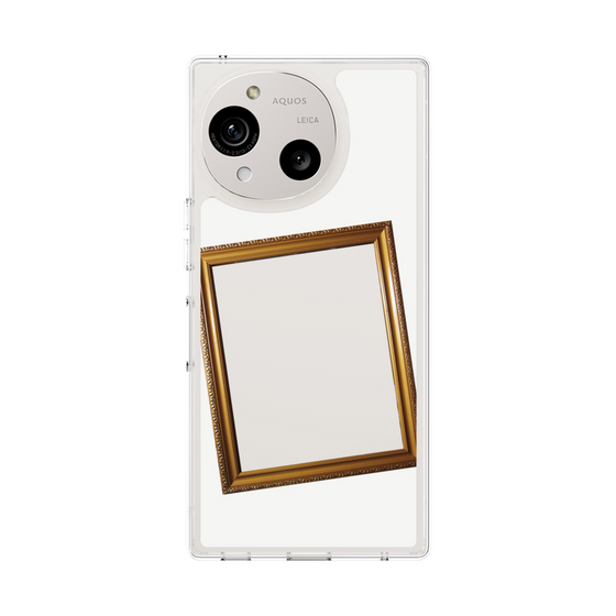 Slim Protection Case［ Photo Frame - White ］