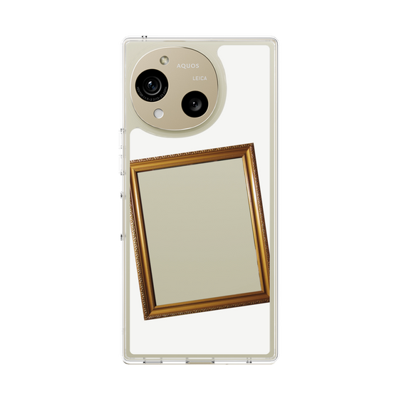 Slim Protection Case［ Photo Frame - White ］