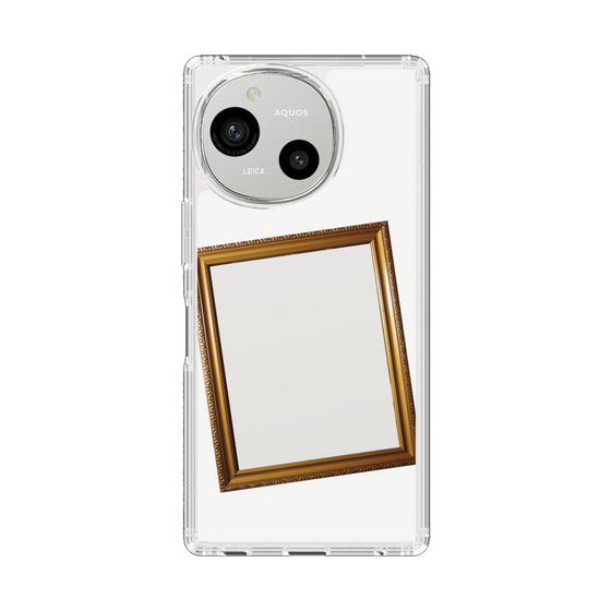 Slim Protection Case［ Photo Frame - White ］