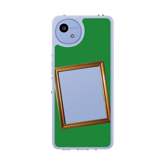 Slim Protection Case［ Photo Frame - Green ］