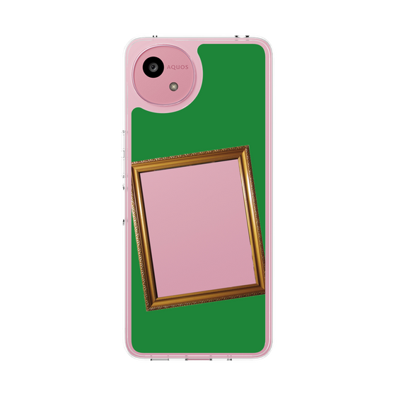 Slim Protection Case［ Photo Frame - Green ］