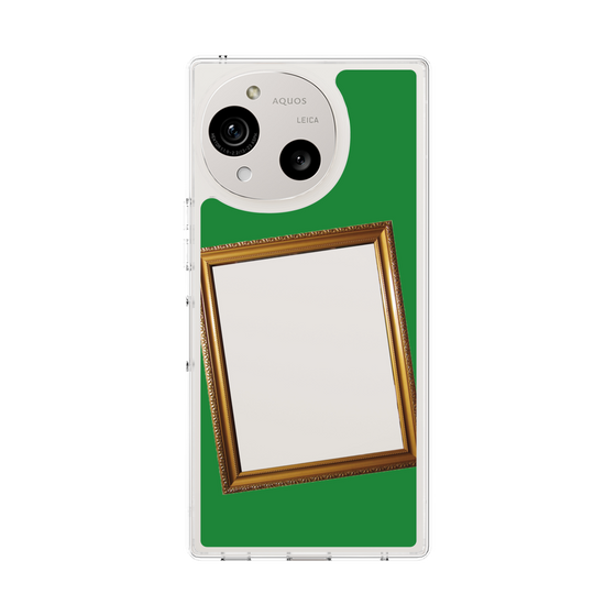 Slim Protection Case［ Photo Frame - Green ］