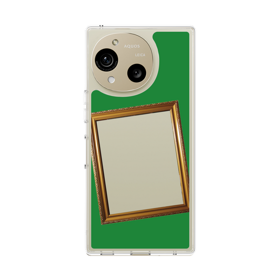 Slim Protection Case［ Photo Frame - Green ］