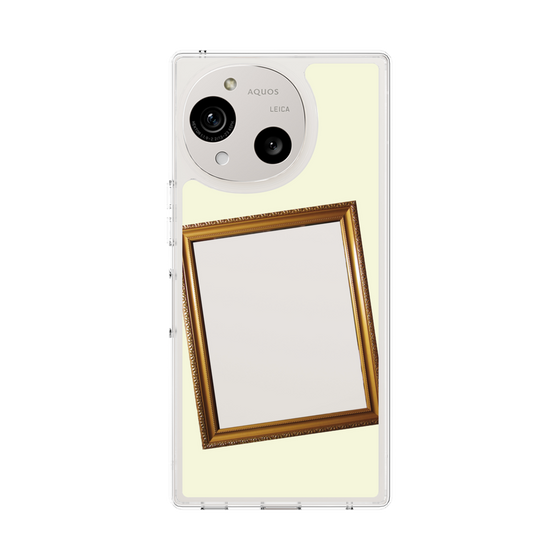 Slim Protection Case［ Photo Frame - Ivory ］