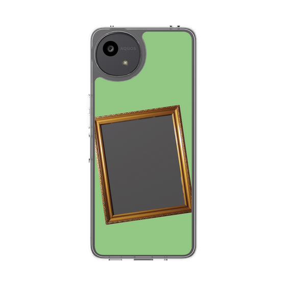 Slim Protection Case［ Photo Frame - Light Green ］