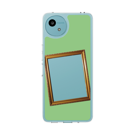 Slim Protection Case［ Photo Frame - Light Green ］