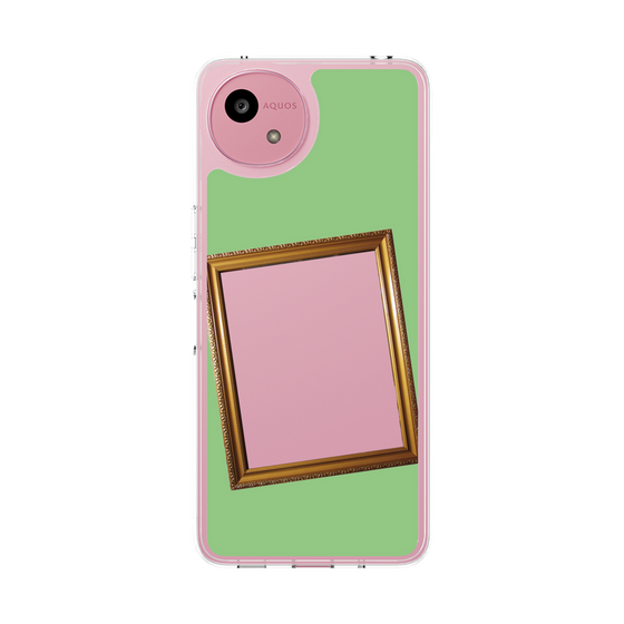 Slim Protection Case［ Photo Frame - Light Green ］
