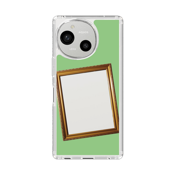 Slim Protection Case［ Photo Frame - Light Green ］