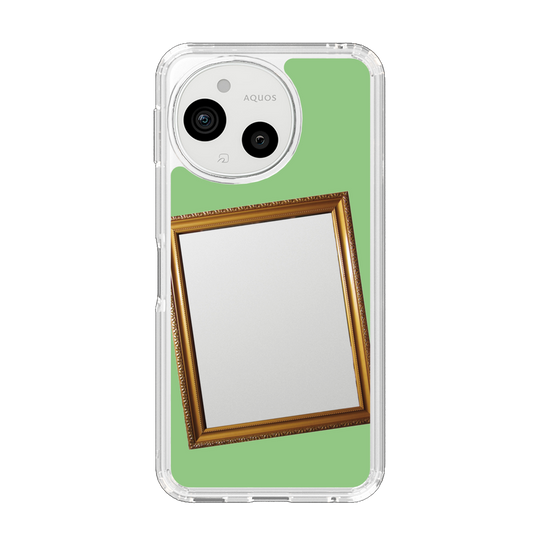 Slim Protection Case［ Photo Frame - Light Green ］