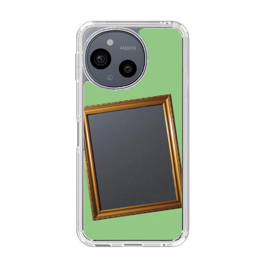 Slim Protection Case［ Photo Frame - Light Green ］