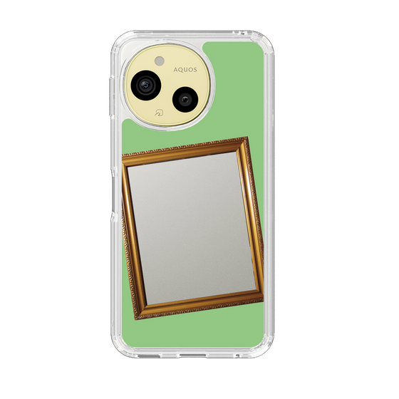 Slim Protection Case［ Photo Frame - Light Green ］